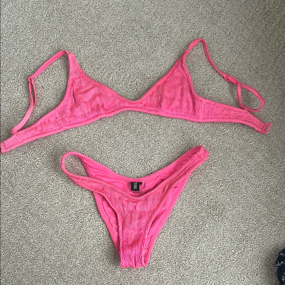 Triangl Swimwear Neon Pink Bikini